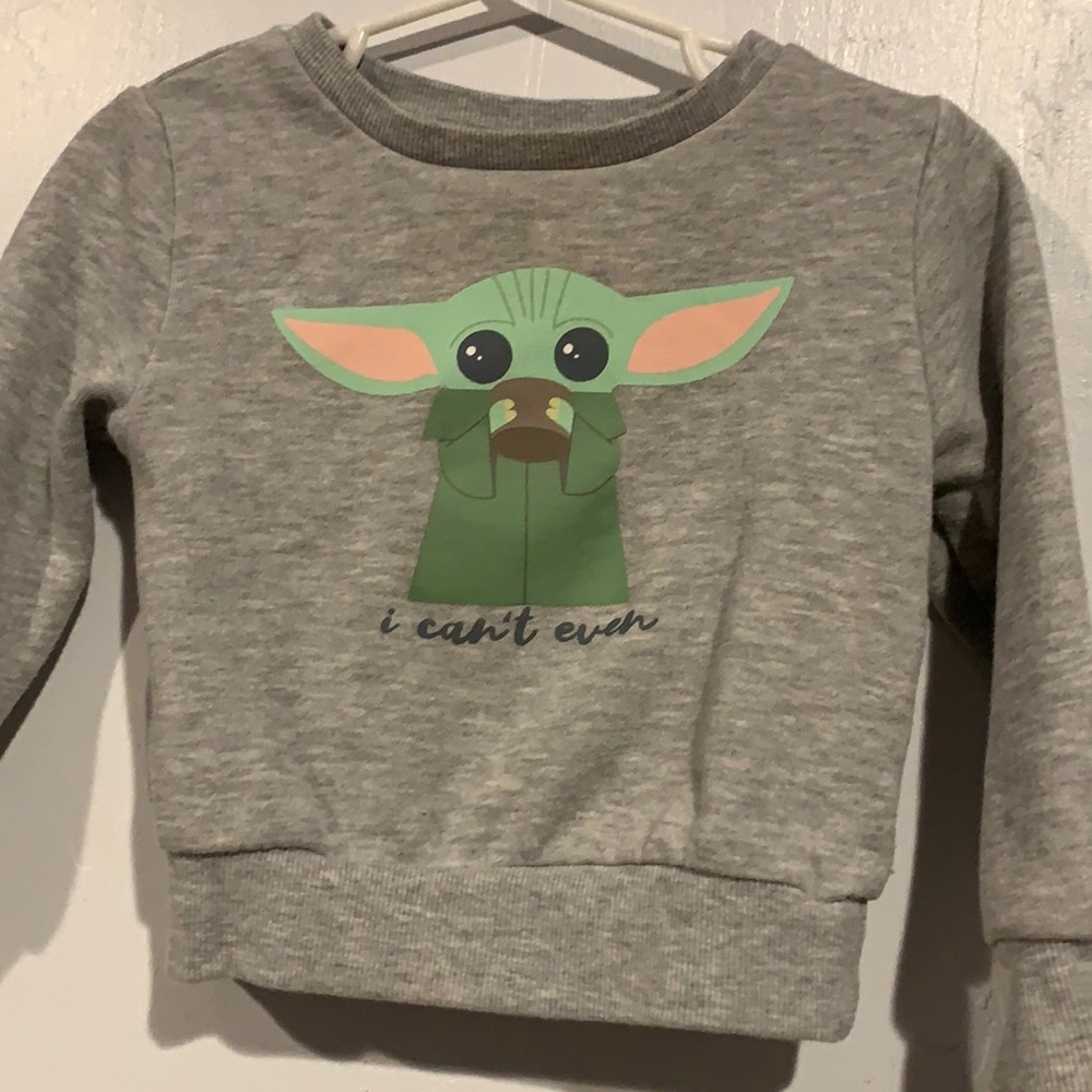 Star Wars baby yoda crew neck sweaters